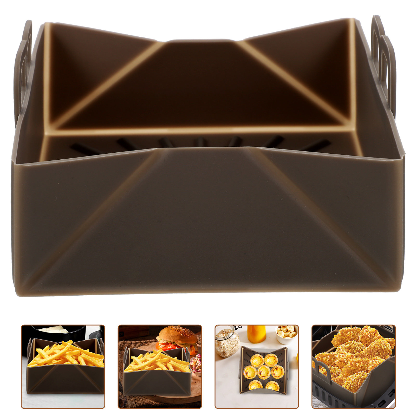 Air Fryer Silicone Pot Liner - Air Fryer için Silikon Kaplama, Yeniden