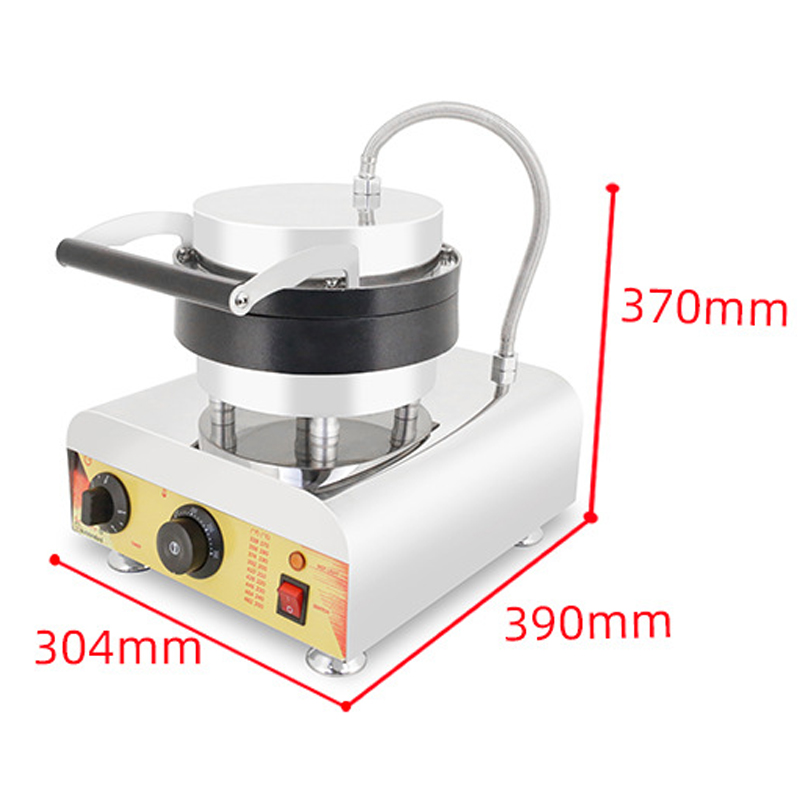Ticari Üç Delikli Dondurma Kül - Mini Waffle Maker Machine incelemesi ve fiyatı