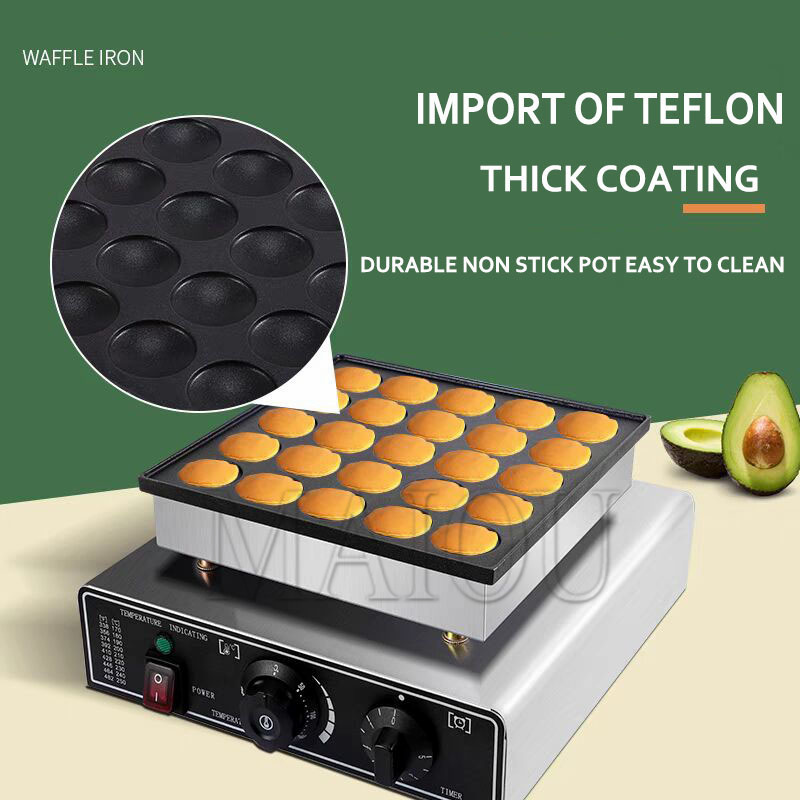 25 Delikli Elektrikli Waffle M - Mini Waffle Maker Machine incelemesi ve fiyatı
