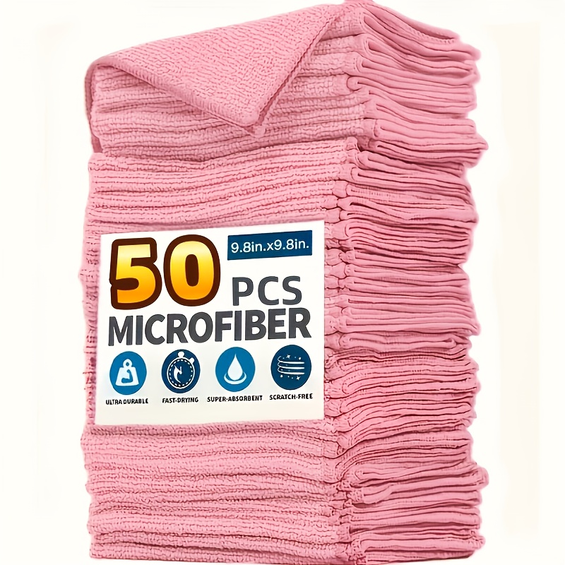 1-50 adet açık pembe mikrofibe - Kitchen Appliances incelemesi ve fiyatı