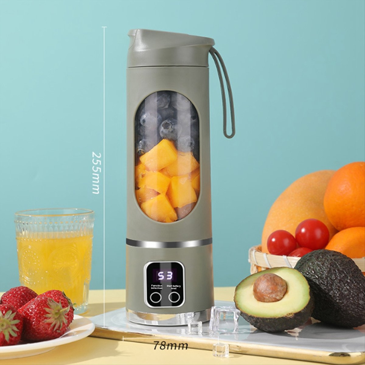 A20M USB Şarjlı Taşınabilir Bl - Portable Blender Usb Rechargeable incelemesi ve fiyatı